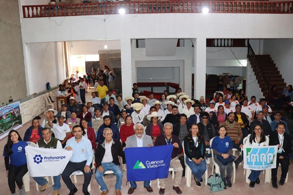 Cuencas Vivas award ceremony, Chancay-Lambayeque basins